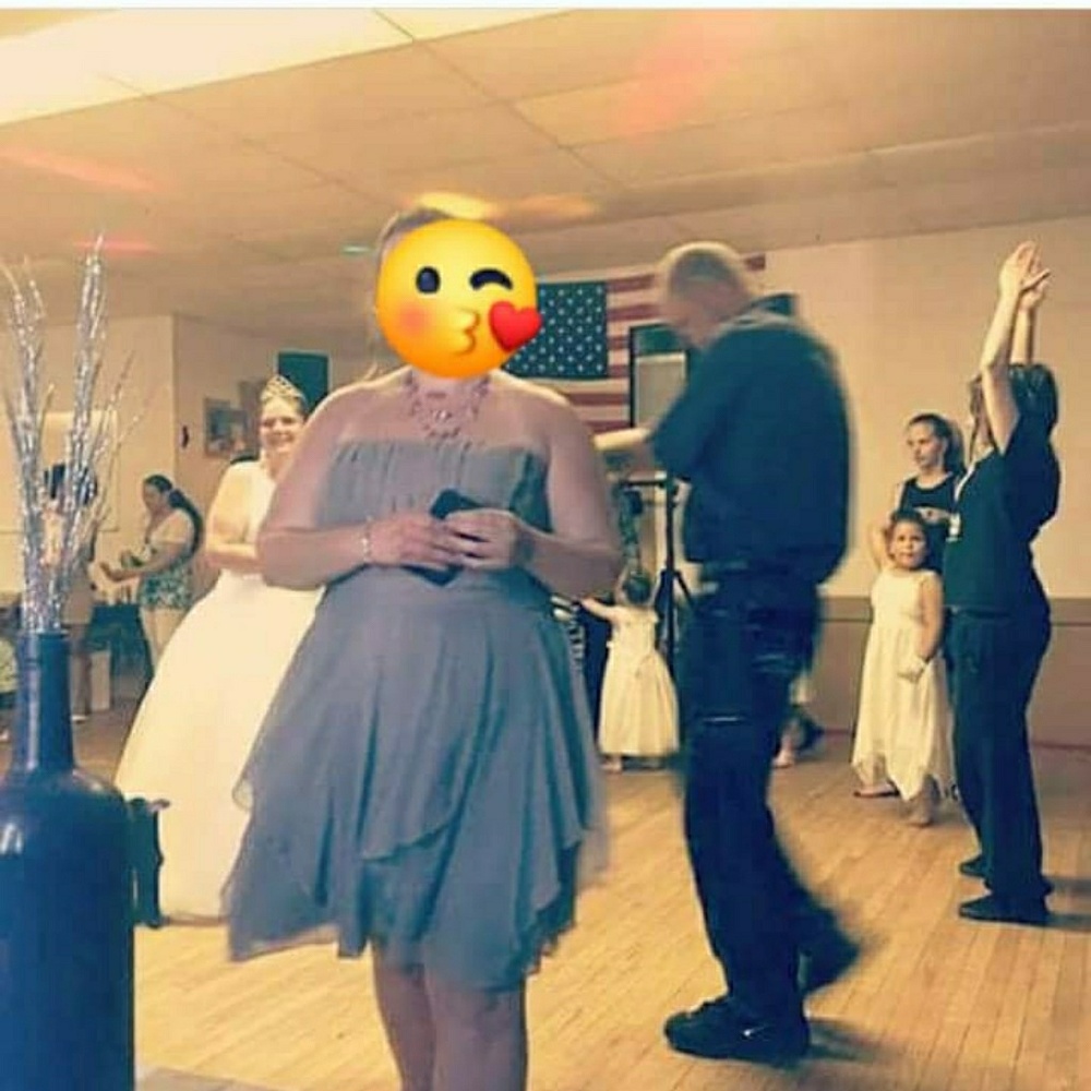 Grey cocktail/bridesmaids dress